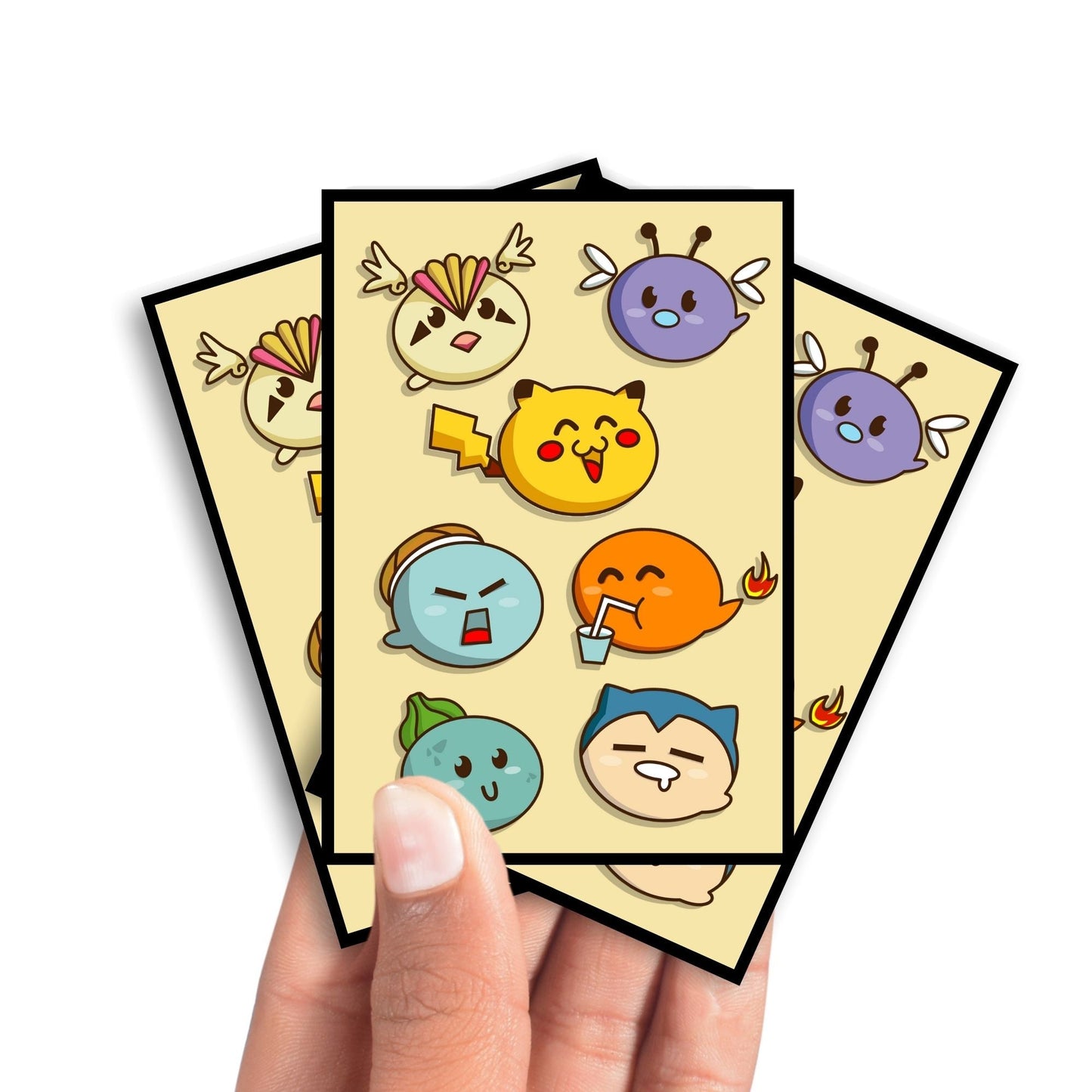 Ash's Gen 1 Pokemon Card Sleeves