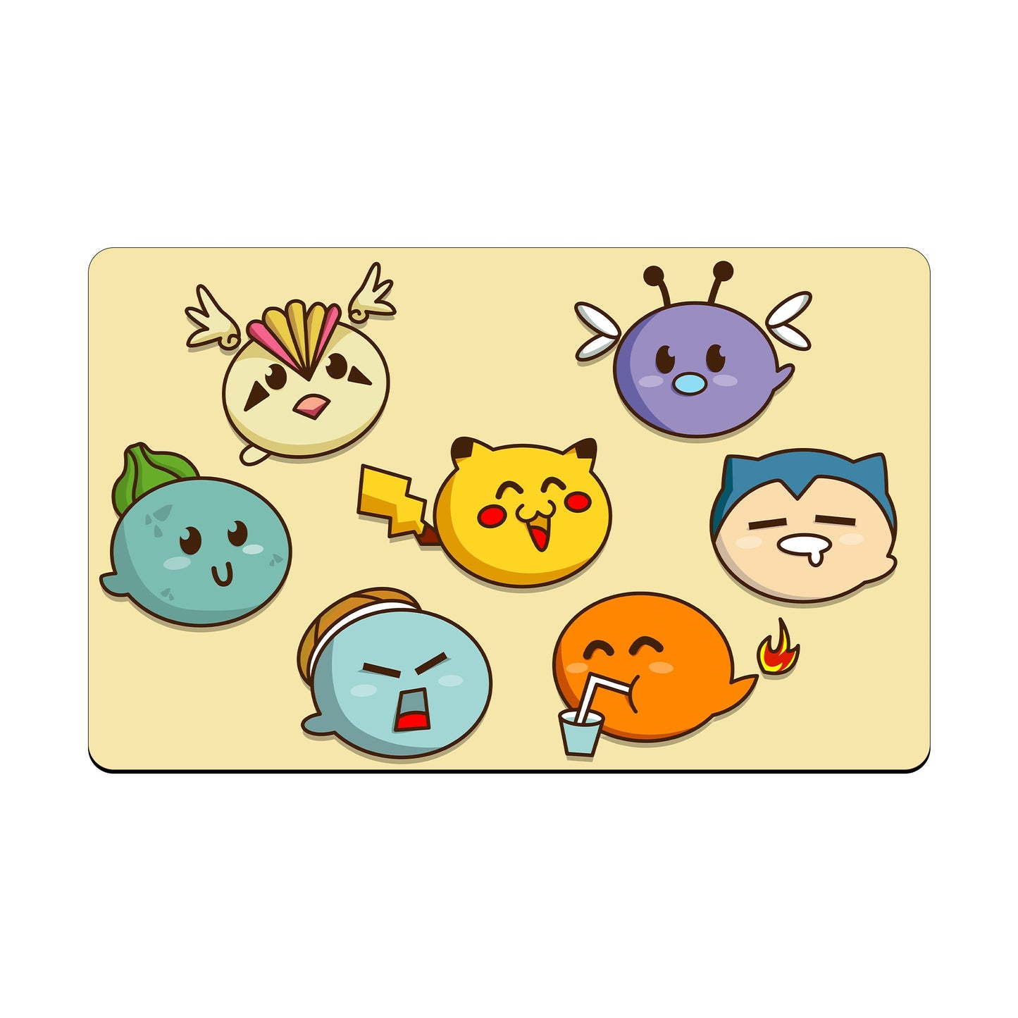 Ash's Gen 1 Pokemon Playmat