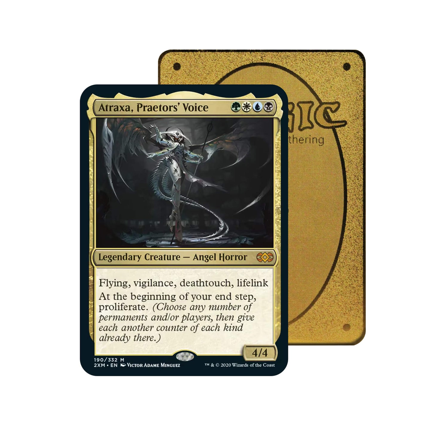 Atraxa, Praetors’ Voice Metal Orica Card