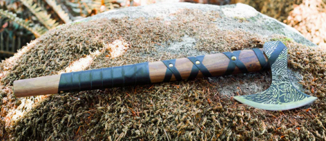 Viking Axe Hand Forged Carbon Steel - AX17