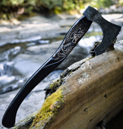 Viking Axe Hand Forged Carbon Steel - AX4