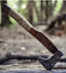 Viking Axe Hand Forged Carbon Steel - AX5