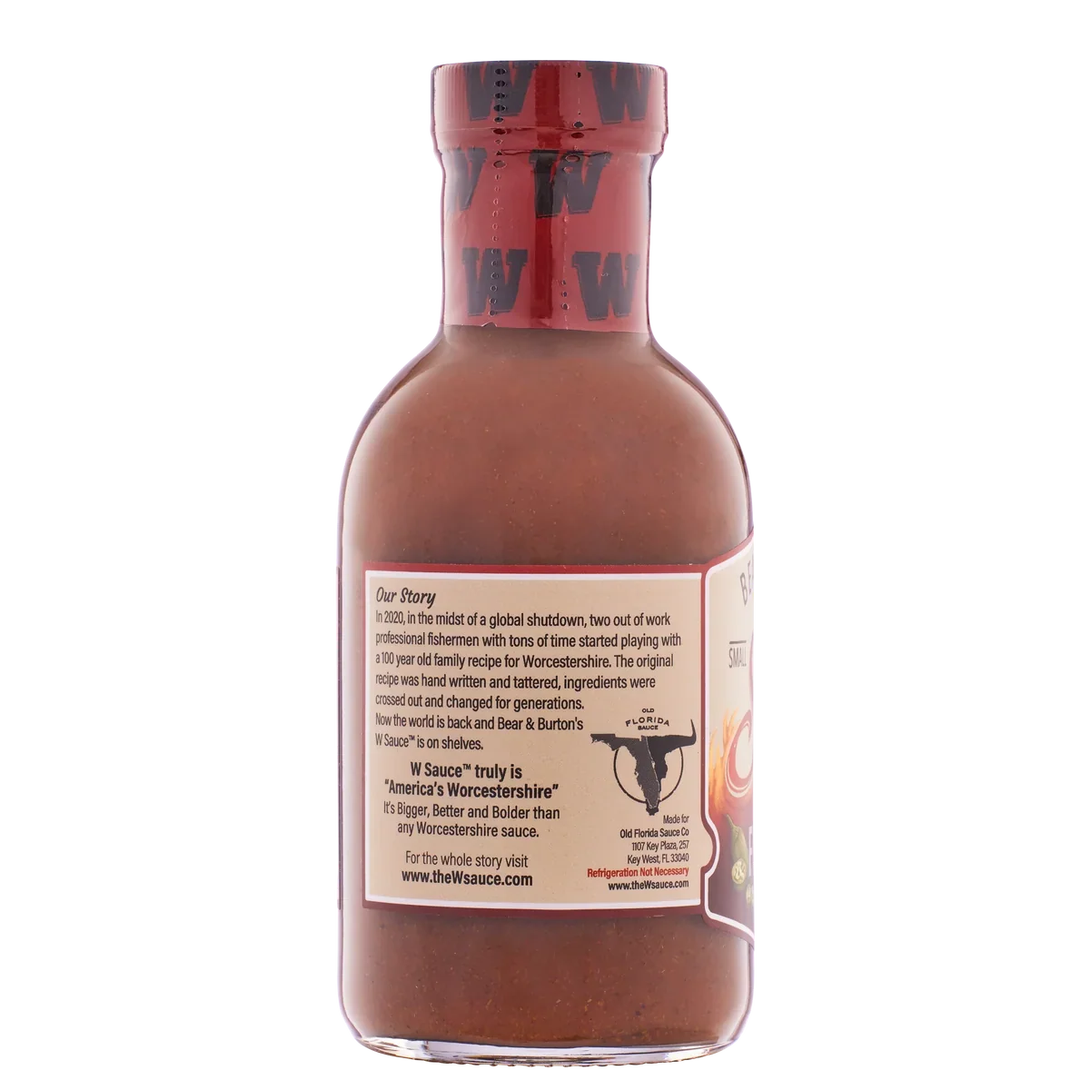 Bear & Burton's Fireshire W Sauce – 12 fl oz