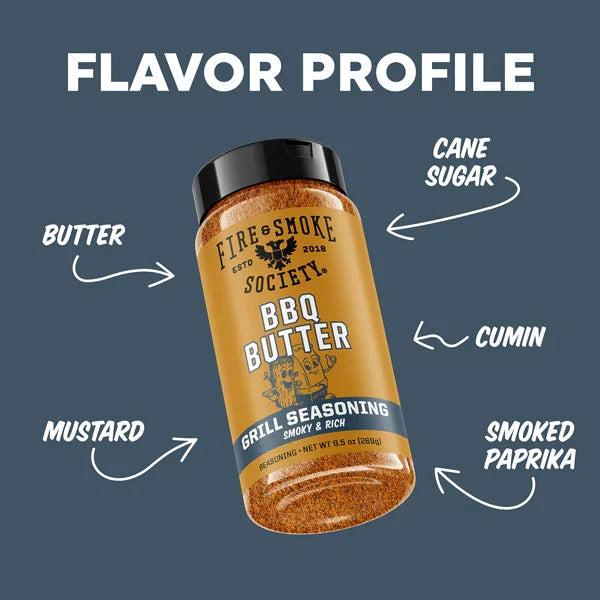 Fire & Smoke Society BBQ Butter