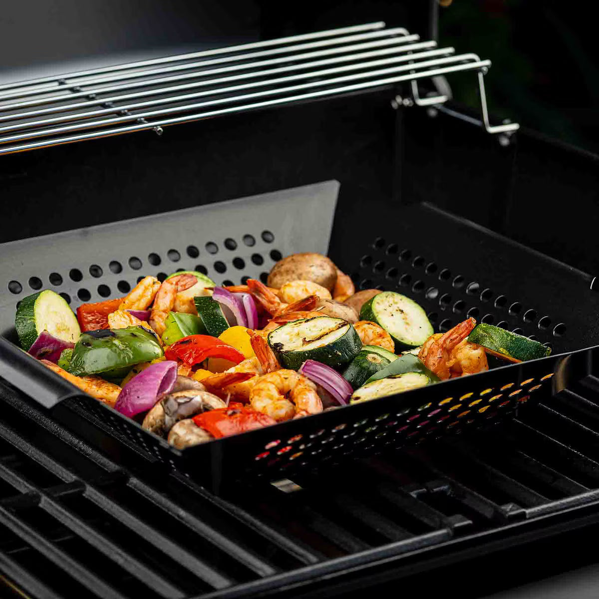 TableCraft Square Non-Stick Grilling Basket