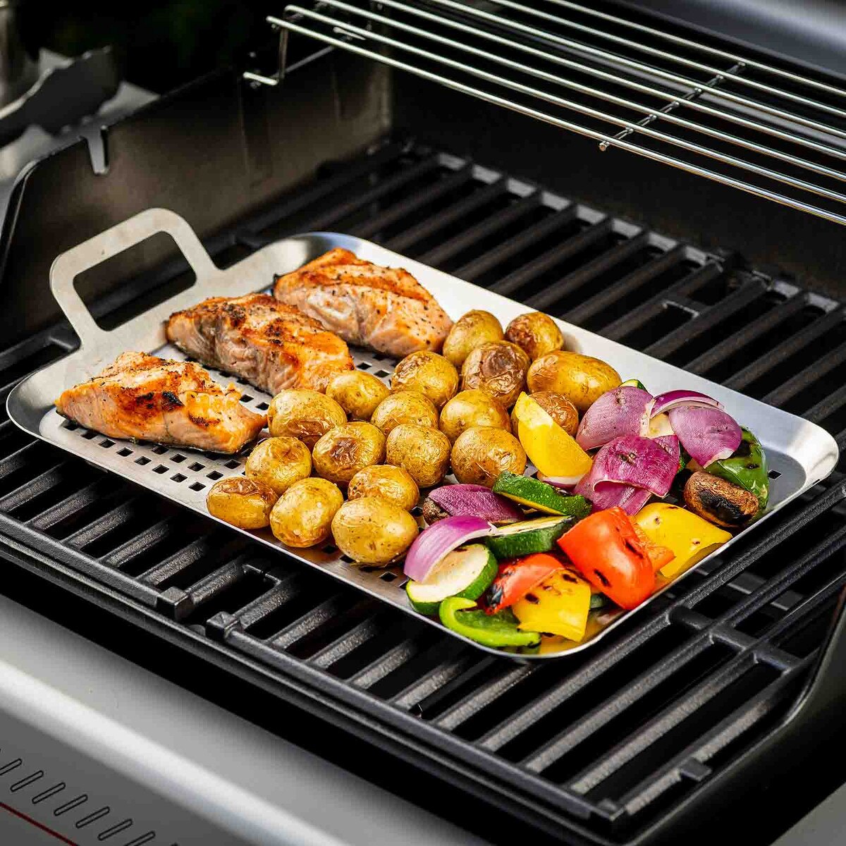 TableCraft Large Grilling Tray with Handles