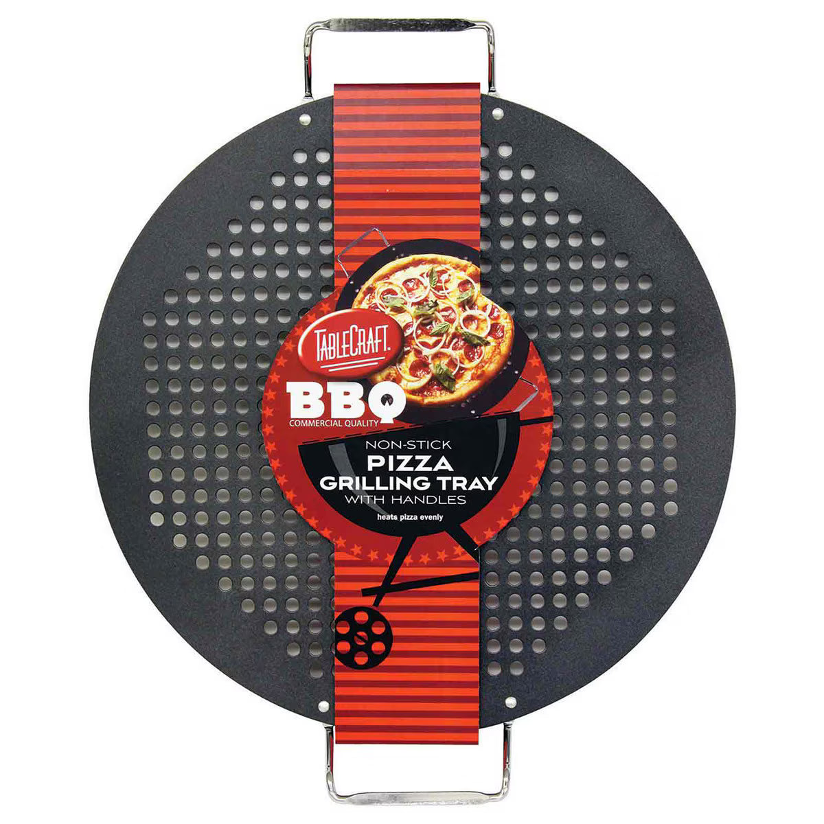 TableCraft Non-Stick Pizza Grilling Tray