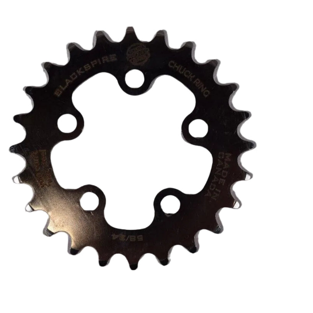BLACKSPIRE Chuck Stainless Steel Chainrings , Assorted Sizes, Made in Canada