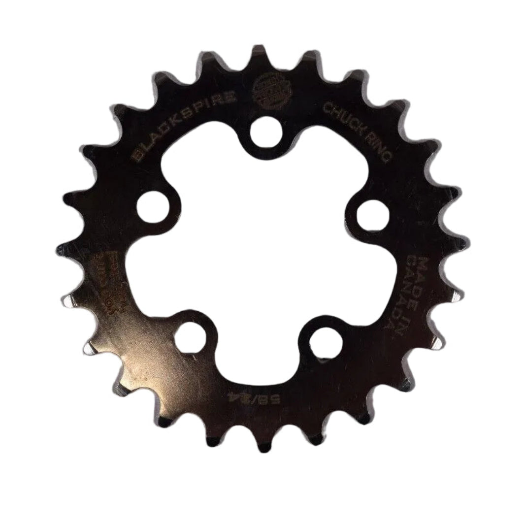 BLACKSPIRE Chuck Stainless Steel Chainrings , Assorted Sizes, Made in Canada
