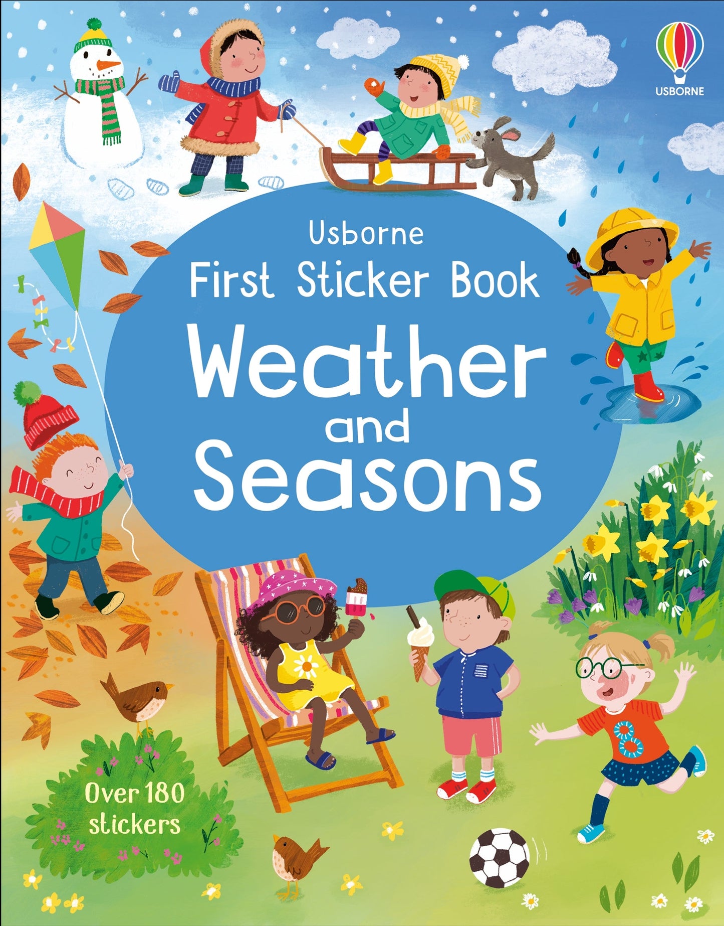 First Sticker Book Weather and Seasons