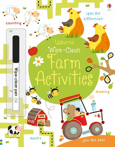 Wipe-Clean Farm Activities/Wipe-Clean