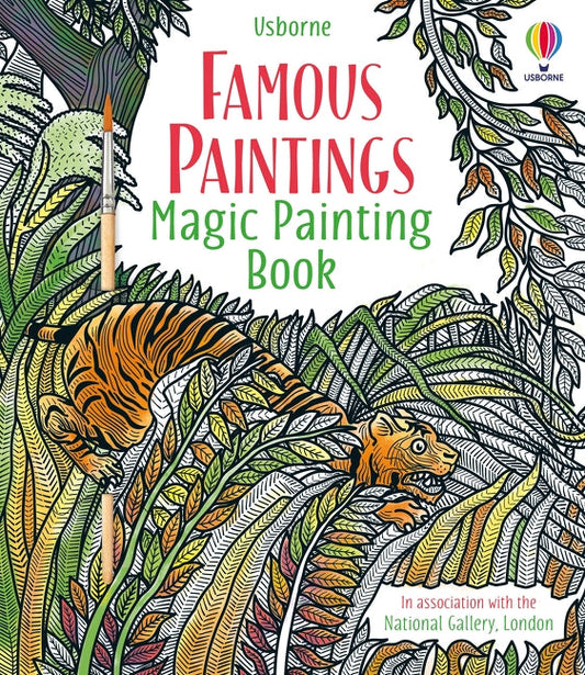Famous Paintings Magic Painting Book