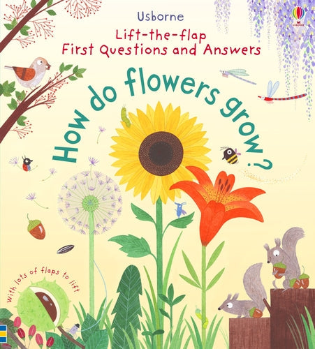 First Lift-The-flap Q&amp;a How Do Flowers Grow?