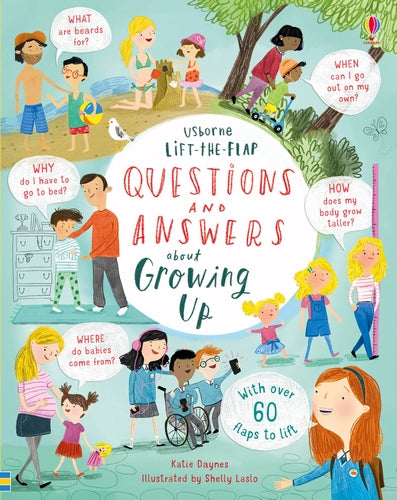 Lift-the-Flap Questions and Answers About Growing Up