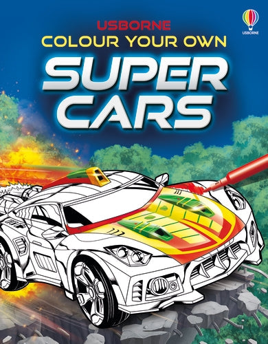 Colour Your Own: Supercars