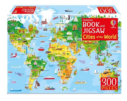 Book and Jigsaw: Cities of the World
