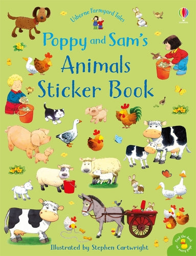 Poppy &amp; Sam's Animals Sticker Book