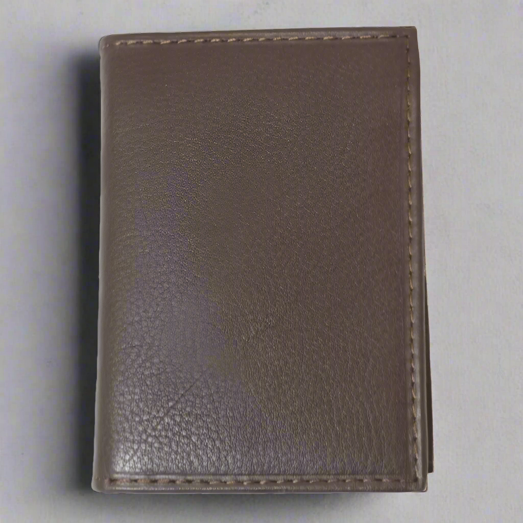 BOL Men's RFID Upright Leather Bifold Wallet
