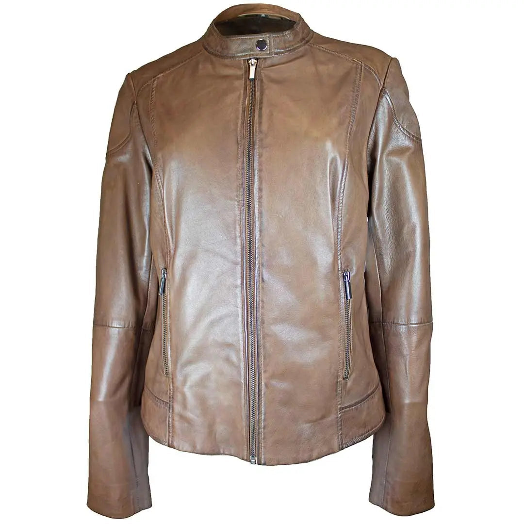 BOL Women's Vintage Texas Leather Jacket