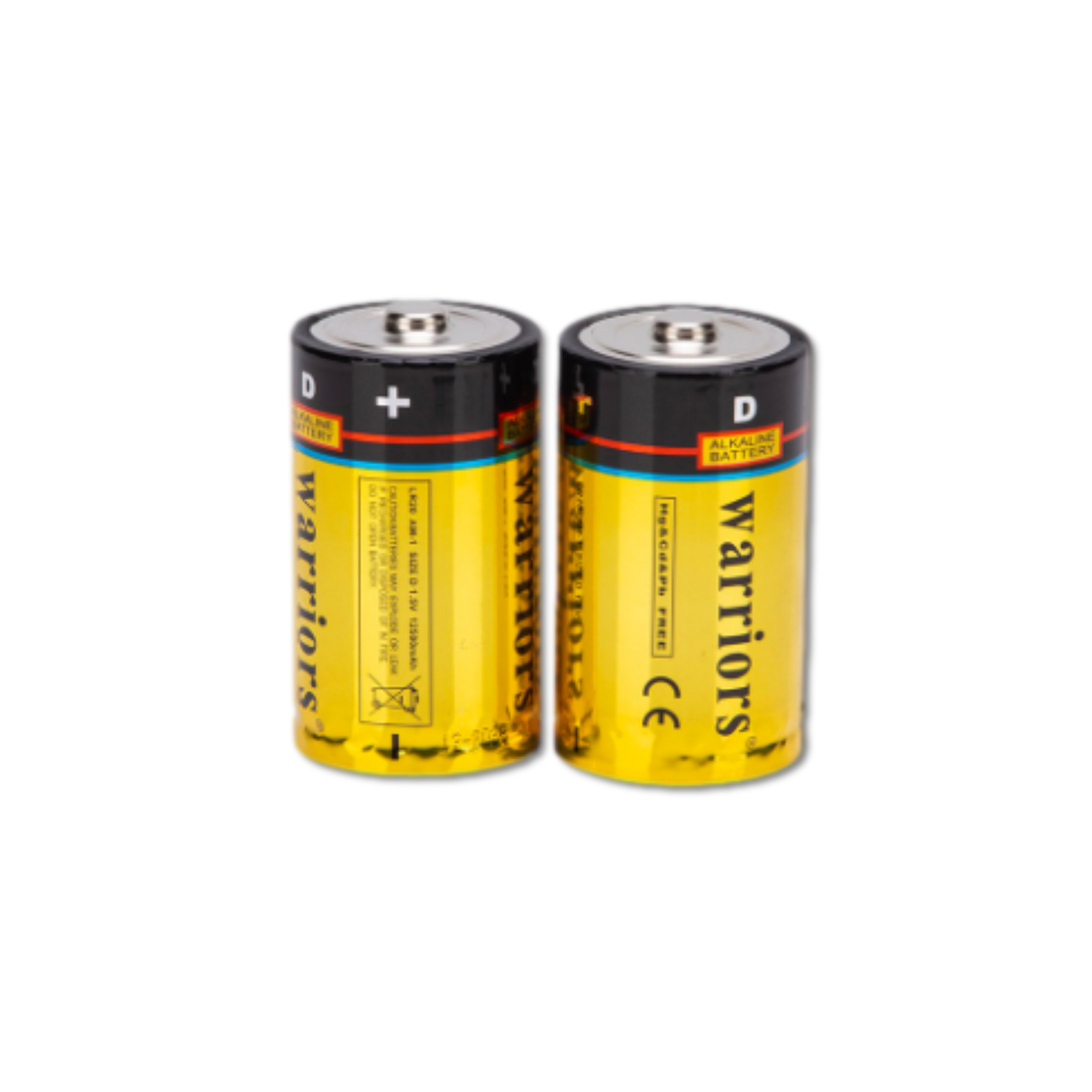 BRS D Alkaline Batteries — 12‑Pack (BRSLR20D)