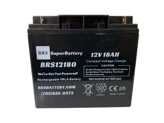 BRS12180 – 12V 18Ah Battery