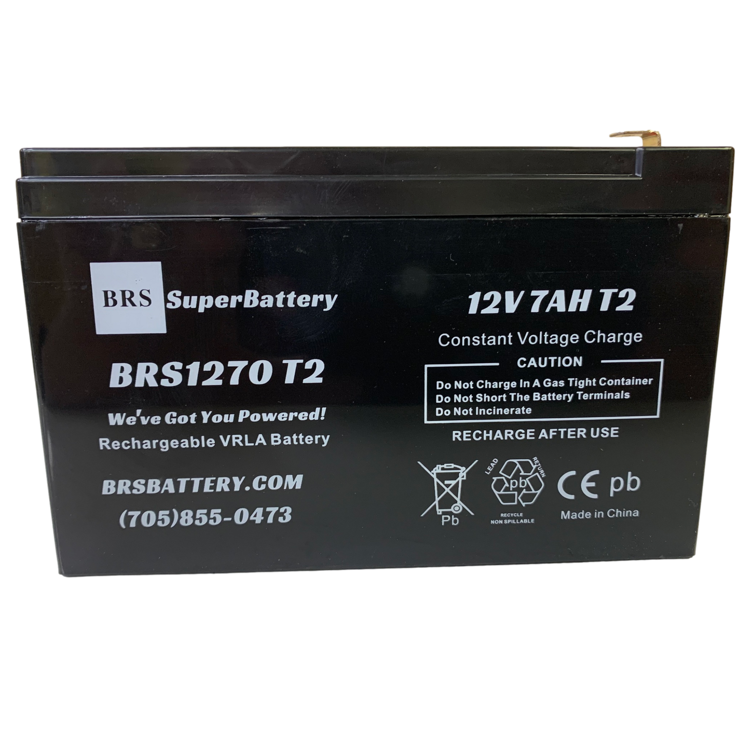 BRS1270 T2 – 12V 7Ah Battery