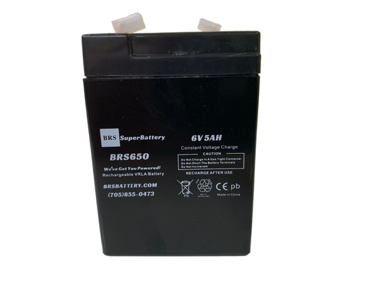 BRS650 – 6V 5Ah Battery