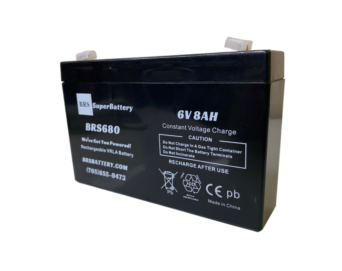 BRS680 – 6V 8Ah Battery