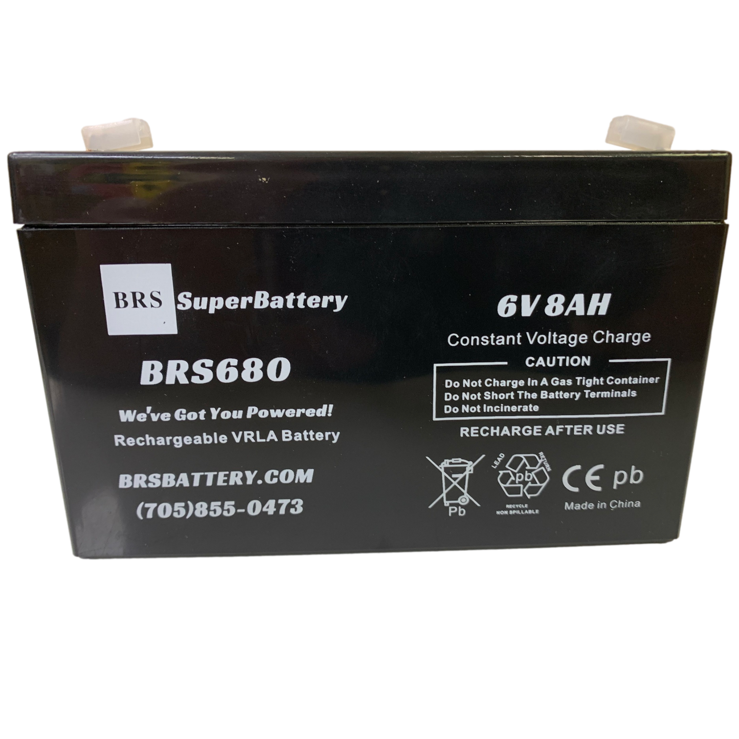 BRS680 – 6V 8Ah Battery