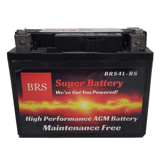 BRS4L-BS 12V 3.5AH 60CCA 30 Day Warranty