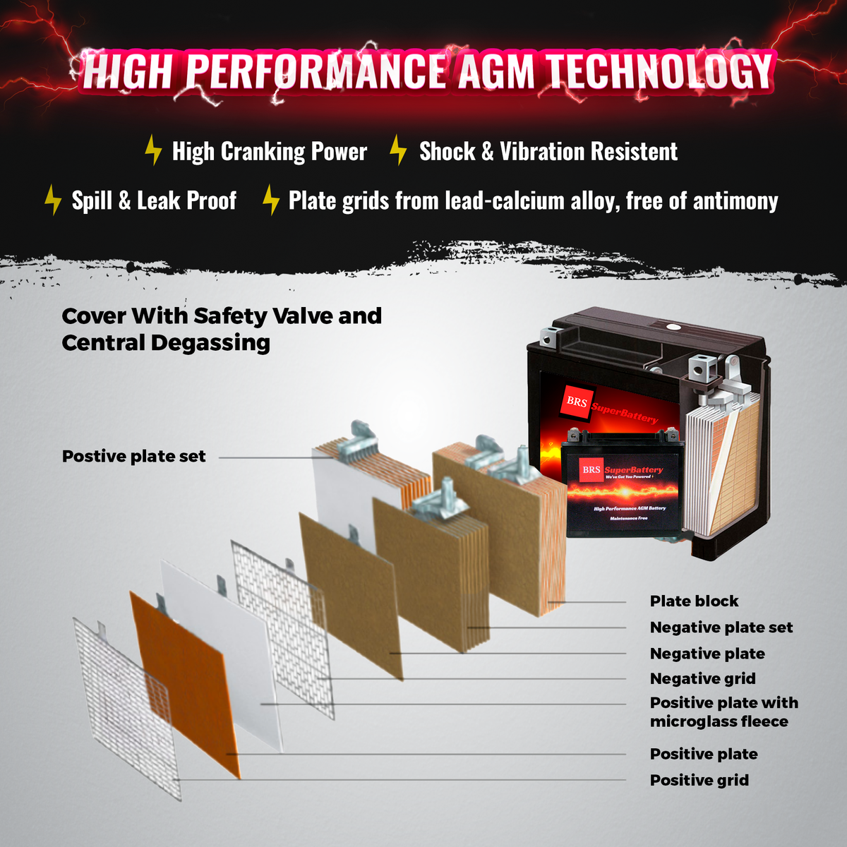 BRS20HL-BS 30 Day Warranty Battery & Smart Charger / Maintainer Combo Bundle Kit