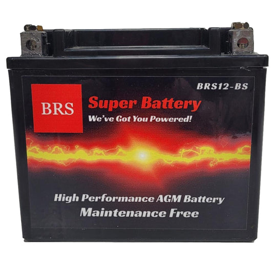BRS12-BS 12v 12AH 155CCA 30 Day Warranty