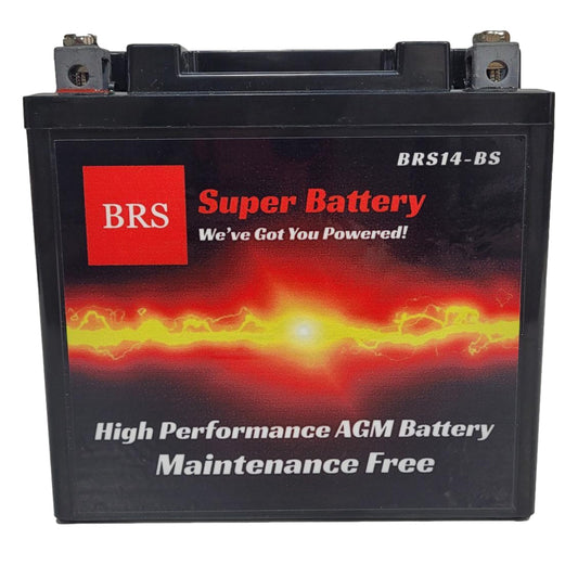 BRS14-BS 12v 14AH 200CCA 30 Day Warranty