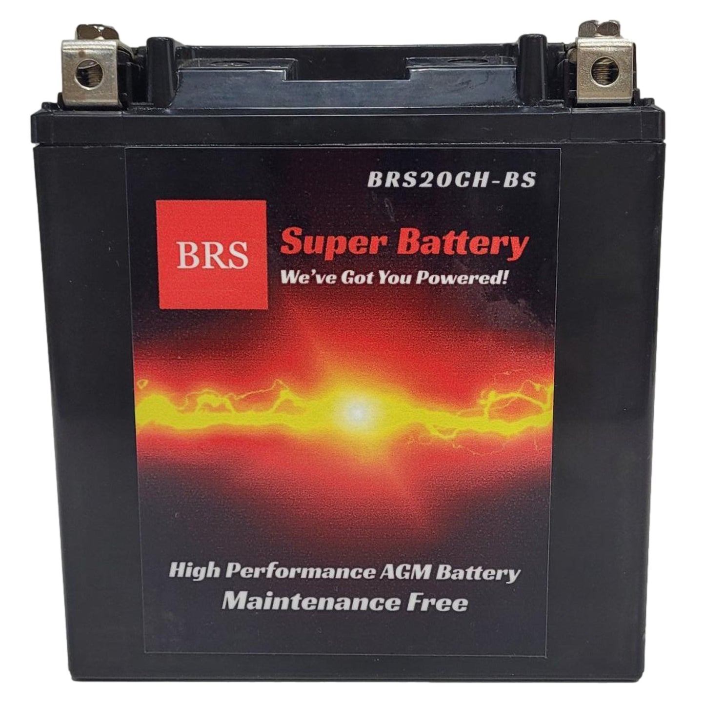 High Performance BRS20CH-BS 2 Year Warranty & Smart Charger / Maintainer Combo Bundle Kit 12v Sealed AGM PowerSports Battery