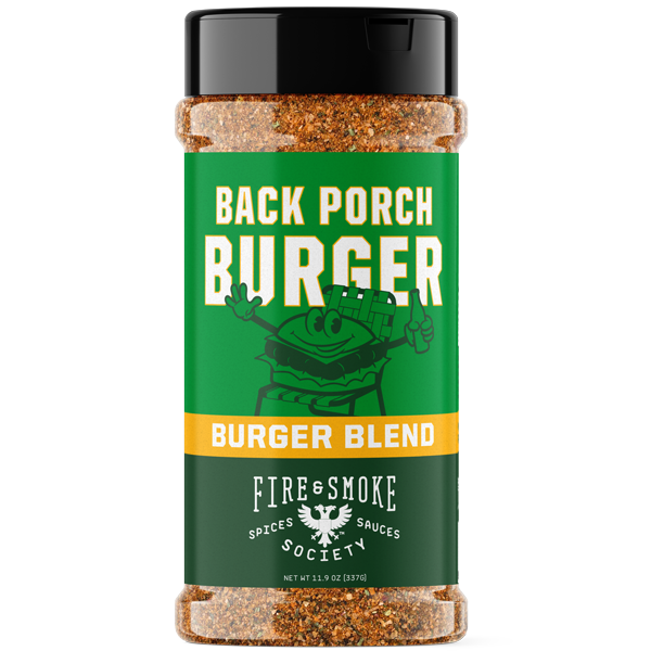 Fire & Smoke Society BACK PORCH BURGER, 11.9oz