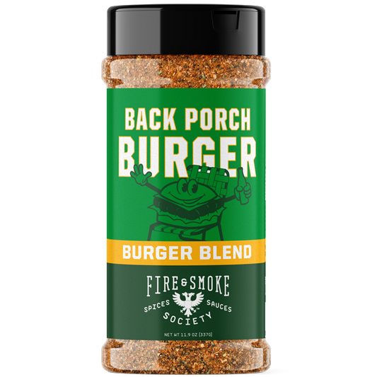 Fire & Smoke Society BACK PORCH BURGER, 11.9oz