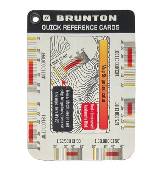 Brunton Backcountry Quick Reference Navigation Cards