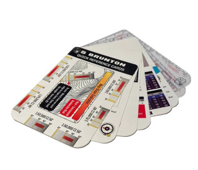 Brunton Backcountry Quick Reference Navigation Cards