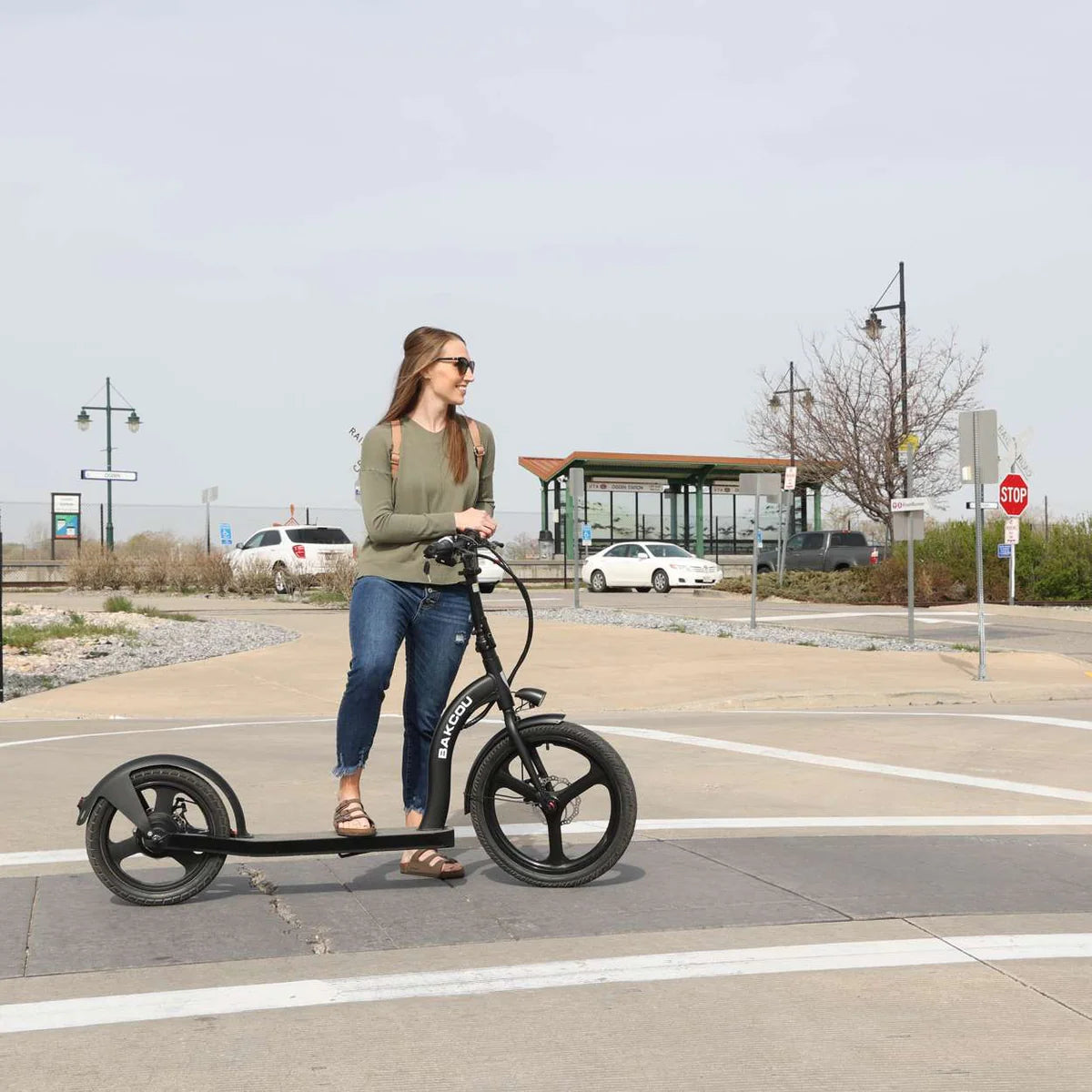 Bakcou Badger Electric Scooter Matte Black