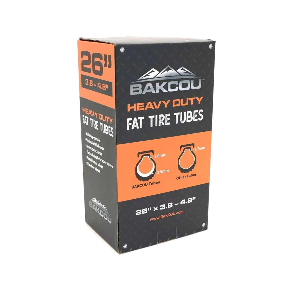 Bakcou Single Heavy Duty Fat Tire Tube