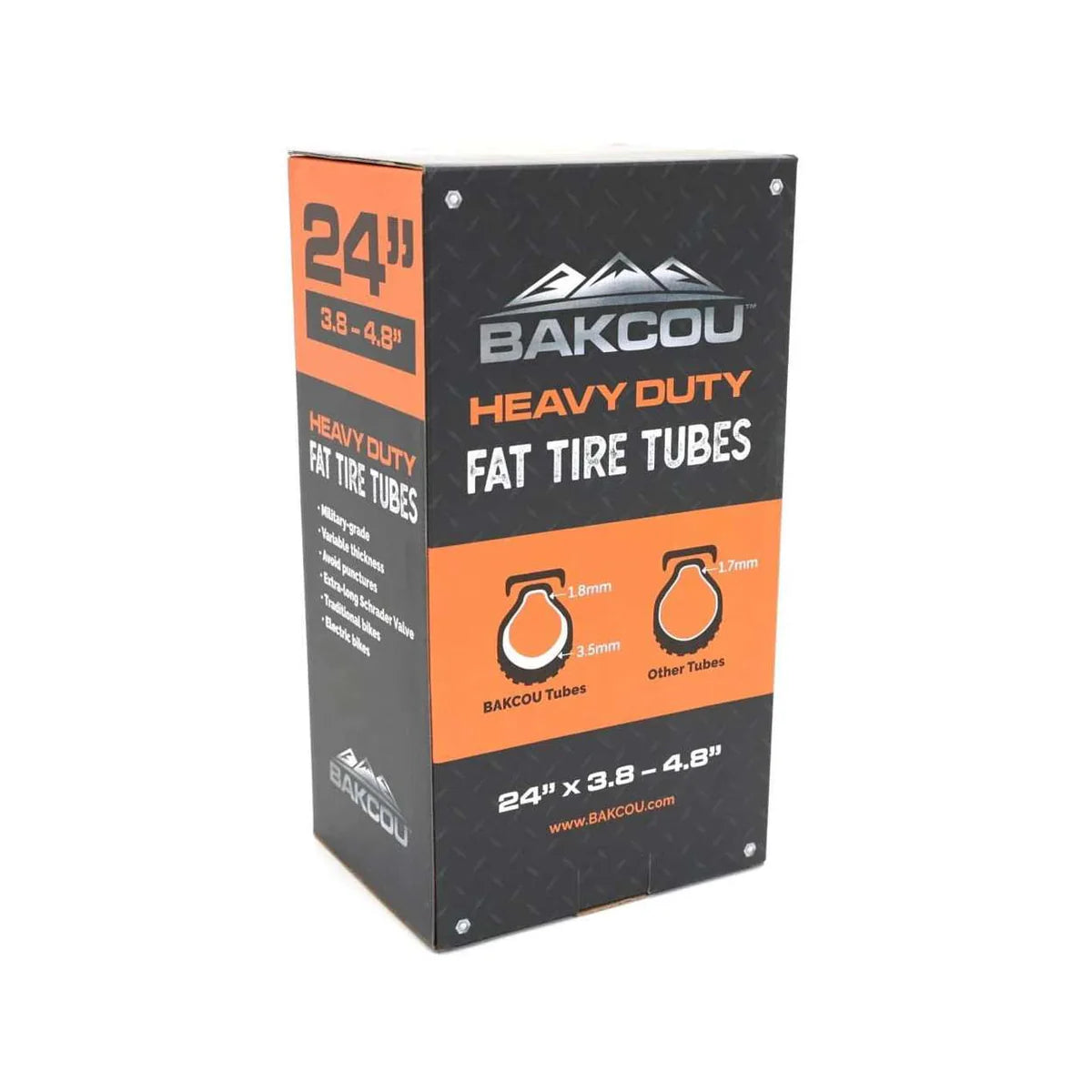 Bakcou Single Heavy Duty Fat Tire Tube