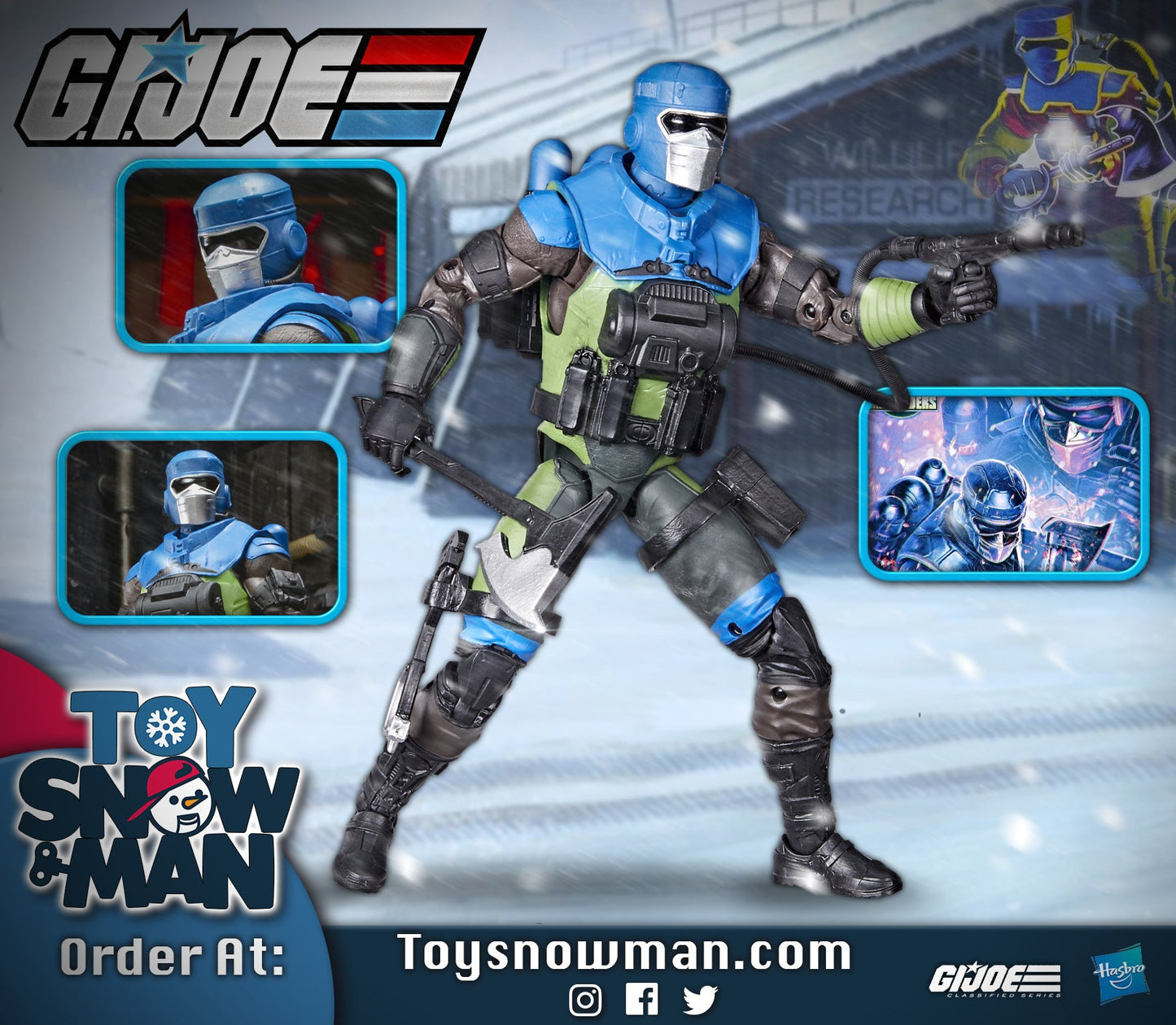 G.I. Joe Classified Series Mad Marauders Gabriel “Barbecue” Kelly