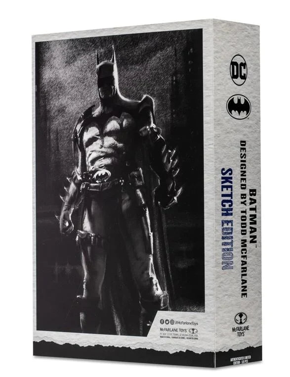DC Multiverse Batman (Gold Label - Todd McFarlane - Sketch Edition) - Autograph