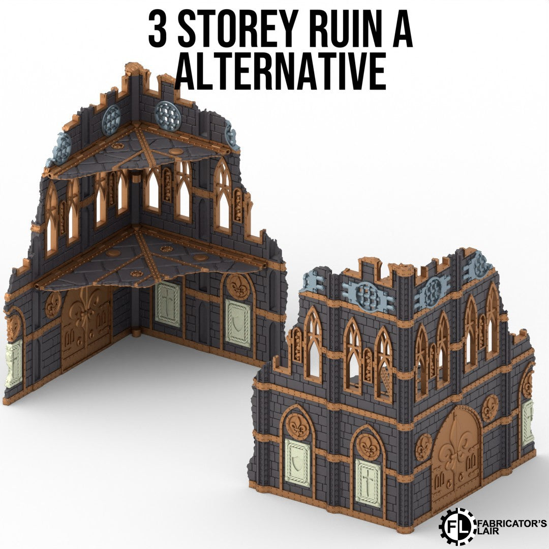 11th Edition Foldable terrain - Battle Nun Set