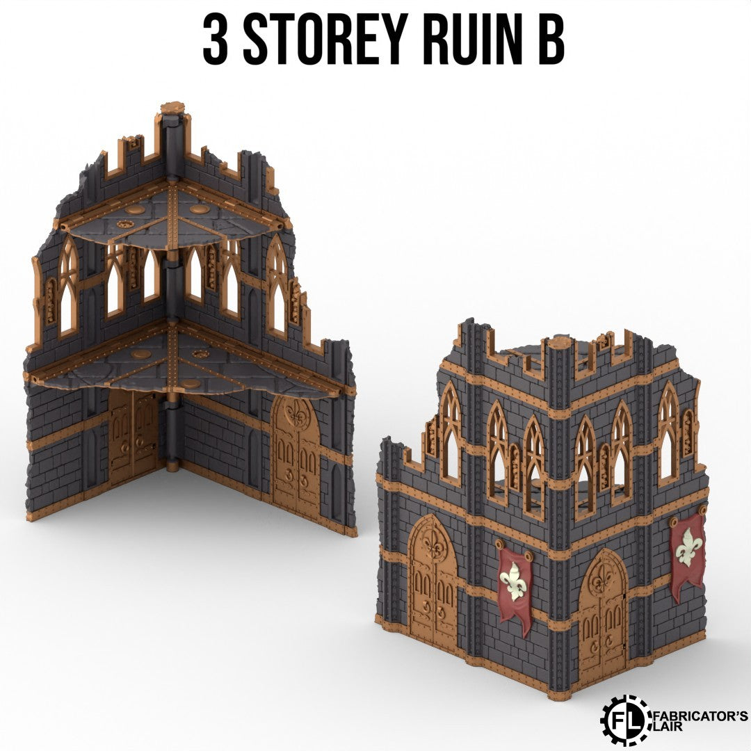 11th Edition Foldable terrain - Battle Nun Set