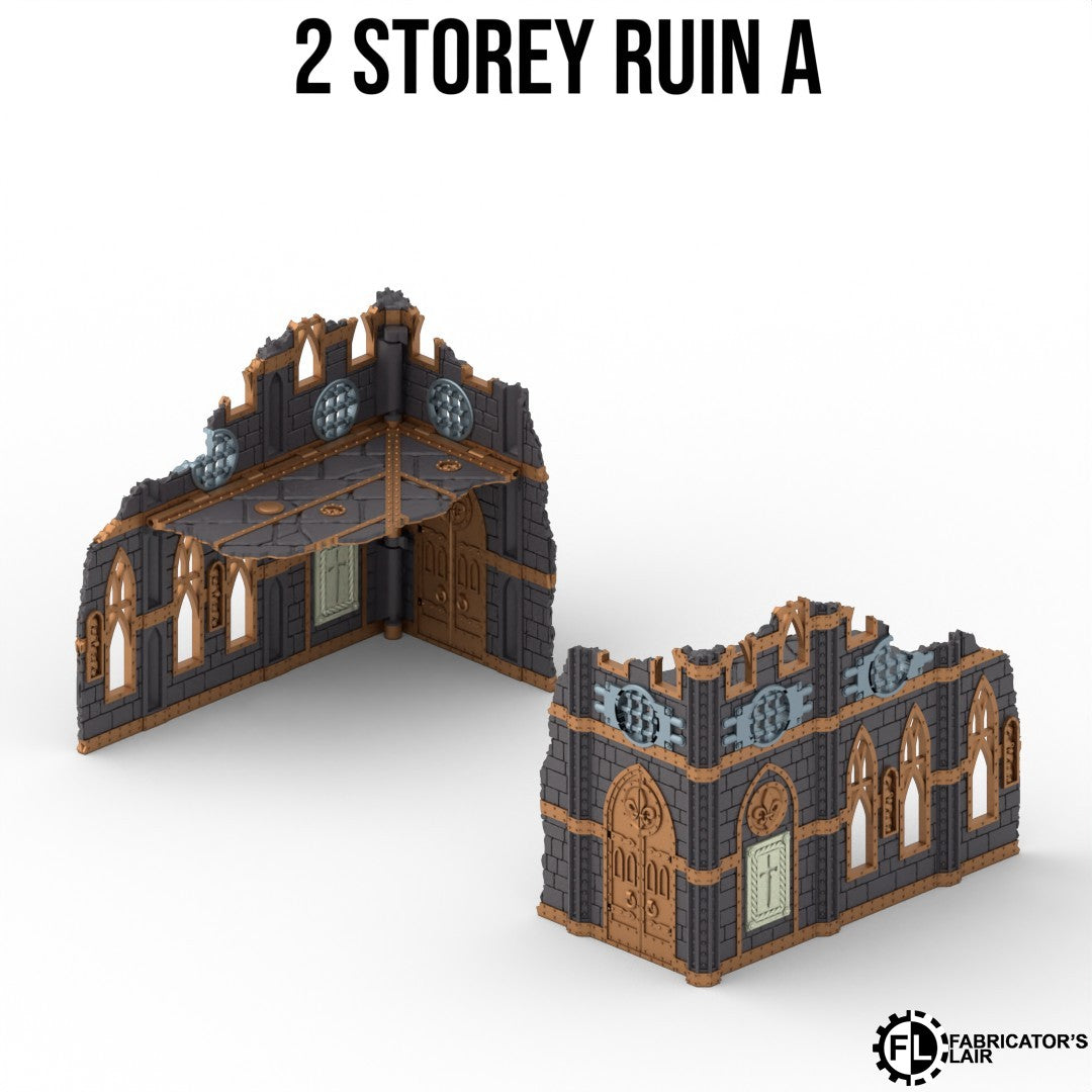 11th Edition Foldable terrain - Battle Nun Set