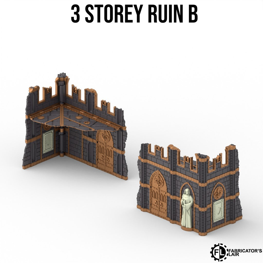 11th Edition Foldable terrain - Battle Nun Set
