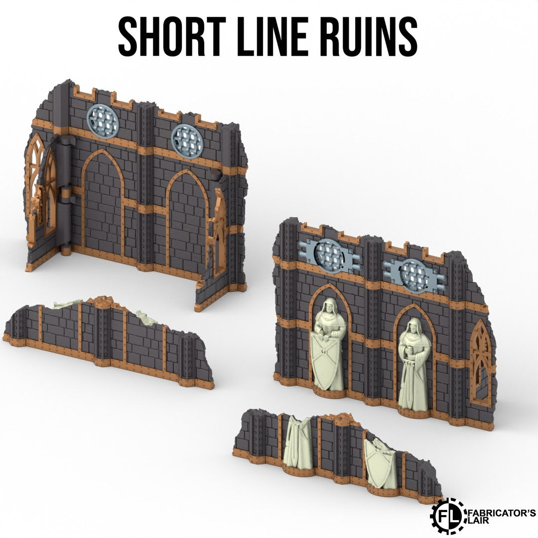 11th Edition Foldable terrain - Battle Nun Set