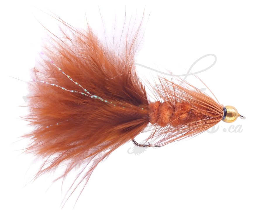 Beadhead Woolly Bugger Brown