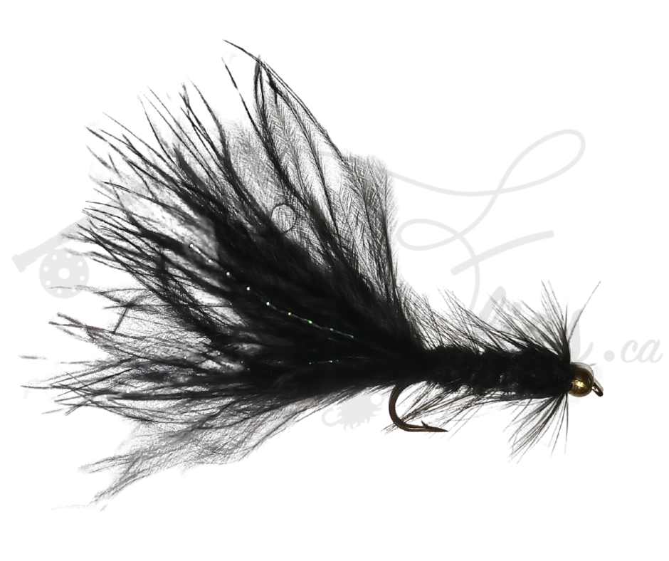 Beadhead Woolly Bugger Black